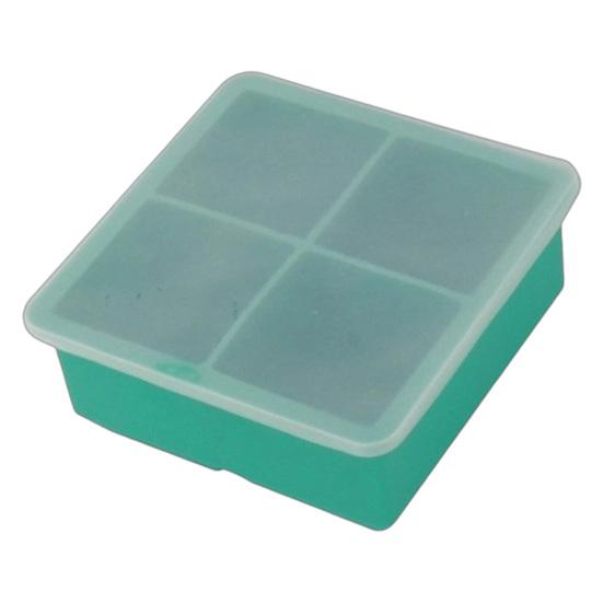 

Silicone Ice Cube Tray with Lid 4/6/8 Cavities Easy Release Summer Refrigerator Cocktail Whiskey Ice Maker Press Mold Kitchen Supplies A