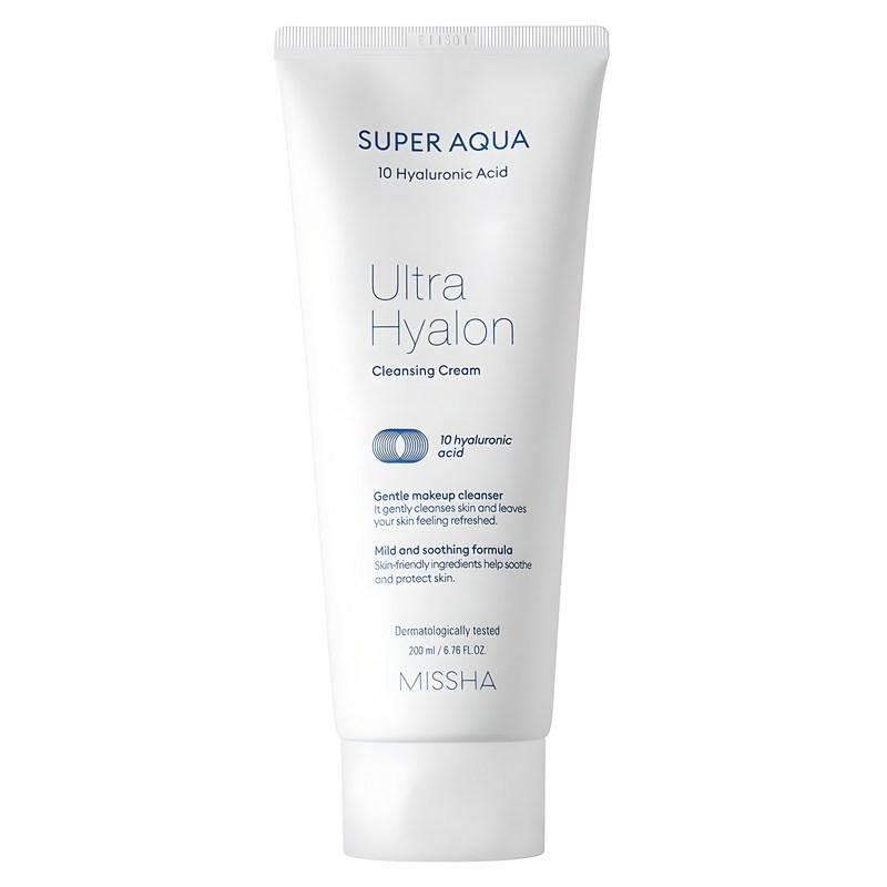 Missha Super Aqua Ultra Hyaluron Cleansing Cream, 200ml, 1 pcs