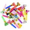 20/40/80pcs Long Nose Whistles Party Decor Cheer Generator Atmosphere Creating Supplies for Festival Birthday Celebration XJM