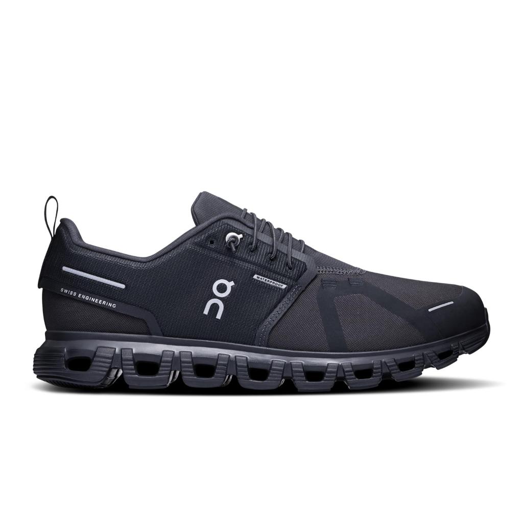 On Cloud 6 Waterproof Running Size cm Shoes, Black, Men's, 26.0