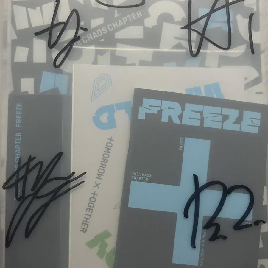 

Tomorrow X Together Freez Sign Album