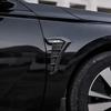 For BMW X1 Car Accessories Carbon Black Car Fender Side Vents Air Flow Intake Hole Grille Sticker Cover