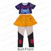 New K-Pop Demon Themed Mira Hunters Cosplay Costume With Wig Two Piece Set For Girls Halloween Carnival Party Performance Dress