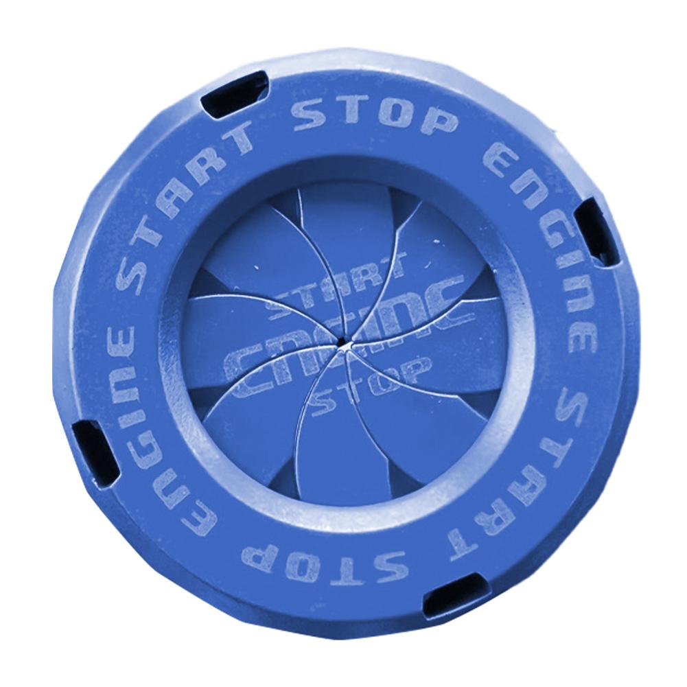 Motorcycle Key Cover Car Interior Sticker Decorative Rotary Push To Start Button Cover Ignition Device Decor for Motorcycle Lock