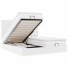 Maison Exclusive - Cadre de lit ottoman et matelas blanc pur 160x200 cm similicuir