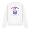 Peppa Pig Unisex Adult Pink Or Blue Grandpa Pig Loves You Sweatshirt