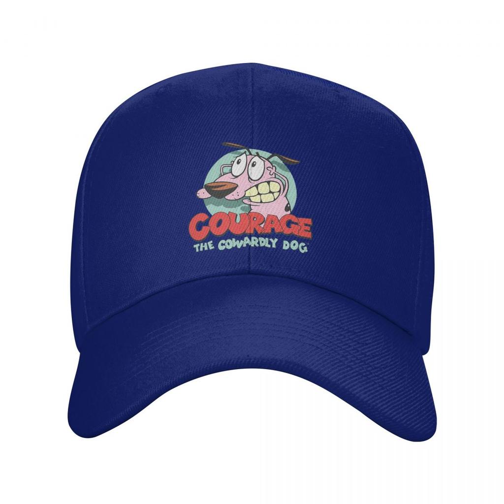 Cowardly Dog Courage Cartoon Baseball Caps Fashion Men Women Hats Casual Cap Hip Hop Baseball Hat Casquette