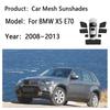 Car Sunshade For BMW X5 E70 2008~2013 2012 Windshield Privacy Mesh Curtain Heat Insulation Sunscreen Auti-UV Visors Accessories