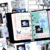 60mm*2m/roll Fine Die-cutting PET Tapes Decorative Scrapbook Diary Background Paper DIY Garbage Magazine Diary Stationery