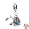 Original Design Kopfhörer Anhänger Kupfer Charm Perlen Passen Original Marken Armband Frauen DIY Schmuck Geschenk Herstellung