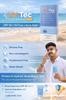 BERLIN TRADE UV-Tec Snow Sunscreen Acne SPF 50 PA+++, Broad Spectrum Protection, Water Based, For Oily Acne Prone Sensitive Skin