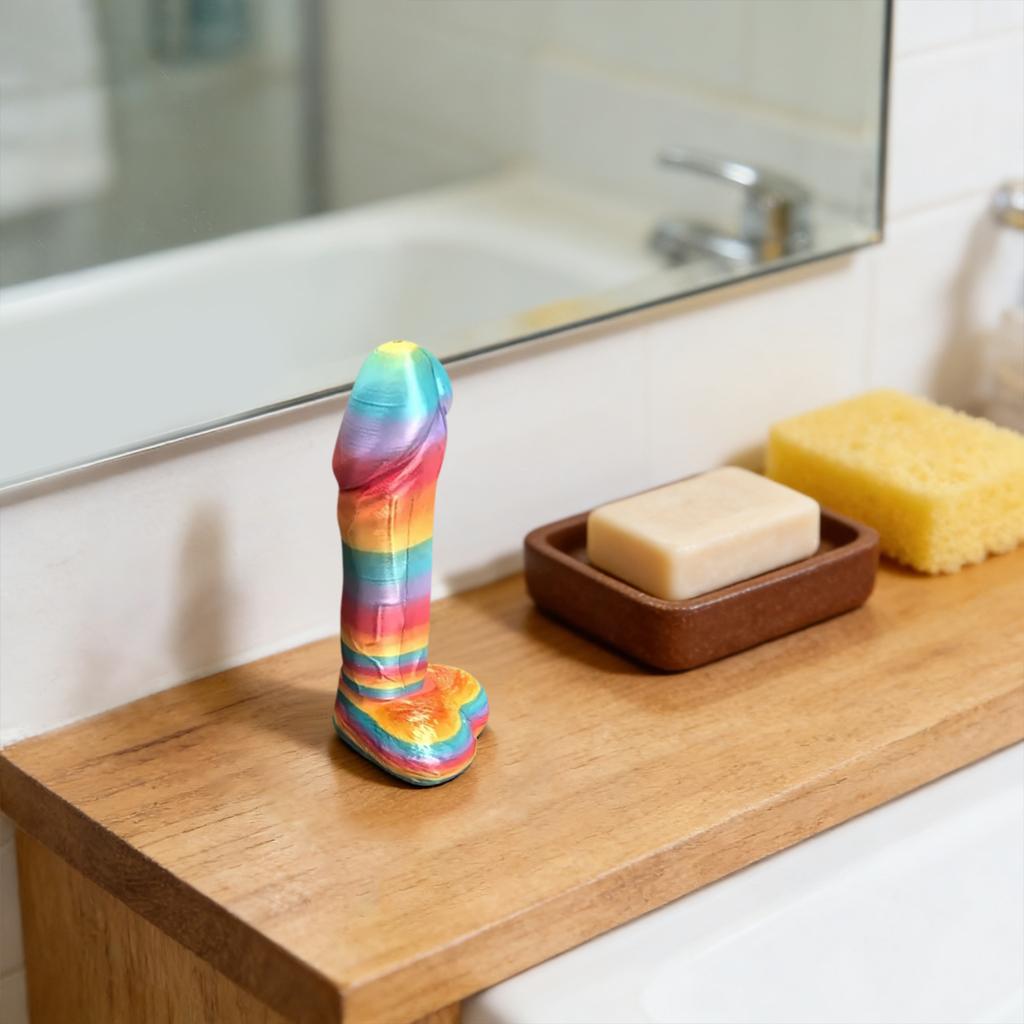 Grappige Zeep Lube Dispenser, Grappig Nieuwigheid Badkamer Accessoire, Herbruikbare Leuke Zeep Dispenser Voor Lotion, Shampoo En Meer, Grappig Cadeau Dat Werkt
