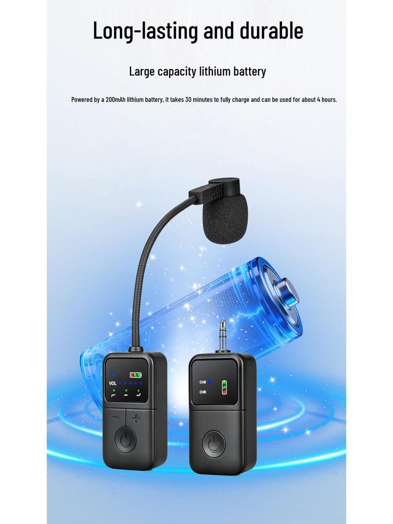 Saxophone & Erhu Wireless Microphone for Professional Outdoor Stage Performances