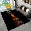 3D Horror Game F-FNAF Freddy Movie Carpet Rug for Playroom Bedroom Living Room Sofa Home Decor,Area Rug Non-slip Floor Mat Gift