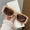Fashion Retro Punk Rectangle Sunglasses UV400 Sun Shades Men Women Trendy Vintage Square SunGlasses Female Eyewear Oculos De Sol