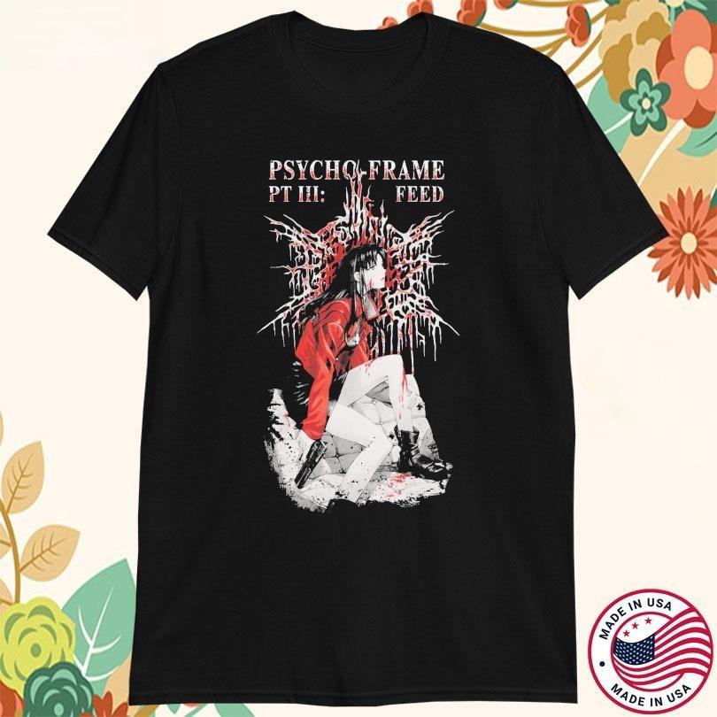 Футболка Psycho-Frame Band PT III Feed Мисато Кацураги S-5XL 2F1698 L