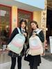Kawaii Girl Small Bear Dot Design School Bag With Padded Shoulder Straps For Students