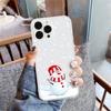 For iPhone 16 Pro Max Case Christmas Pattern Print Soft TPU Phone Protector