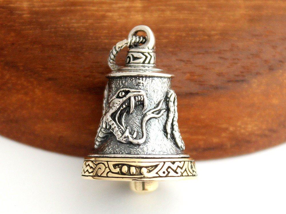 Good Vibrations Snake Reptile Bell Pendant