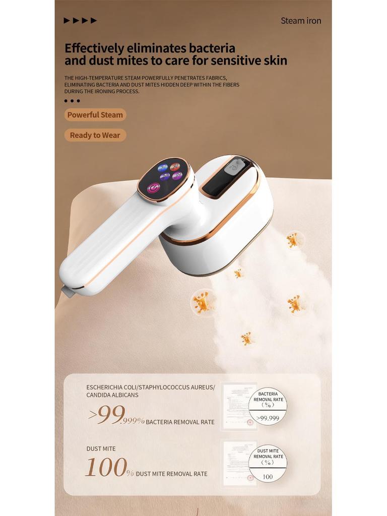 Vaporizador y Plancha Rotatoria de Alta Potencia para Ropa 2025