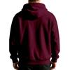 Men's Half‑Zip Fleece Hoodie, Leather‑Tip Drawstrings, Ribbed Cuffs & Hem, Relaxed Fit Casual Pullover Sweatshirt