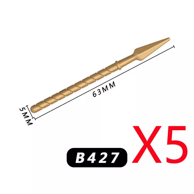 MOC Military Medieval Building Blocks Accessories Soldier Figures Bicolor Weapons Crossbow Sword Helmet Tomahawk Toy Gift X006