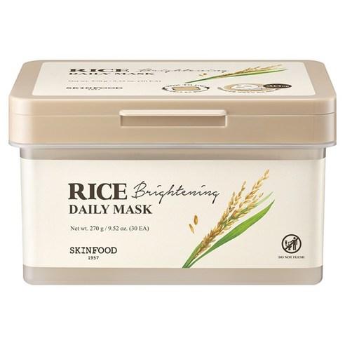 SKINFOOD Rice Brightening Daily Mask Sheet 30 Sheets (350ml)