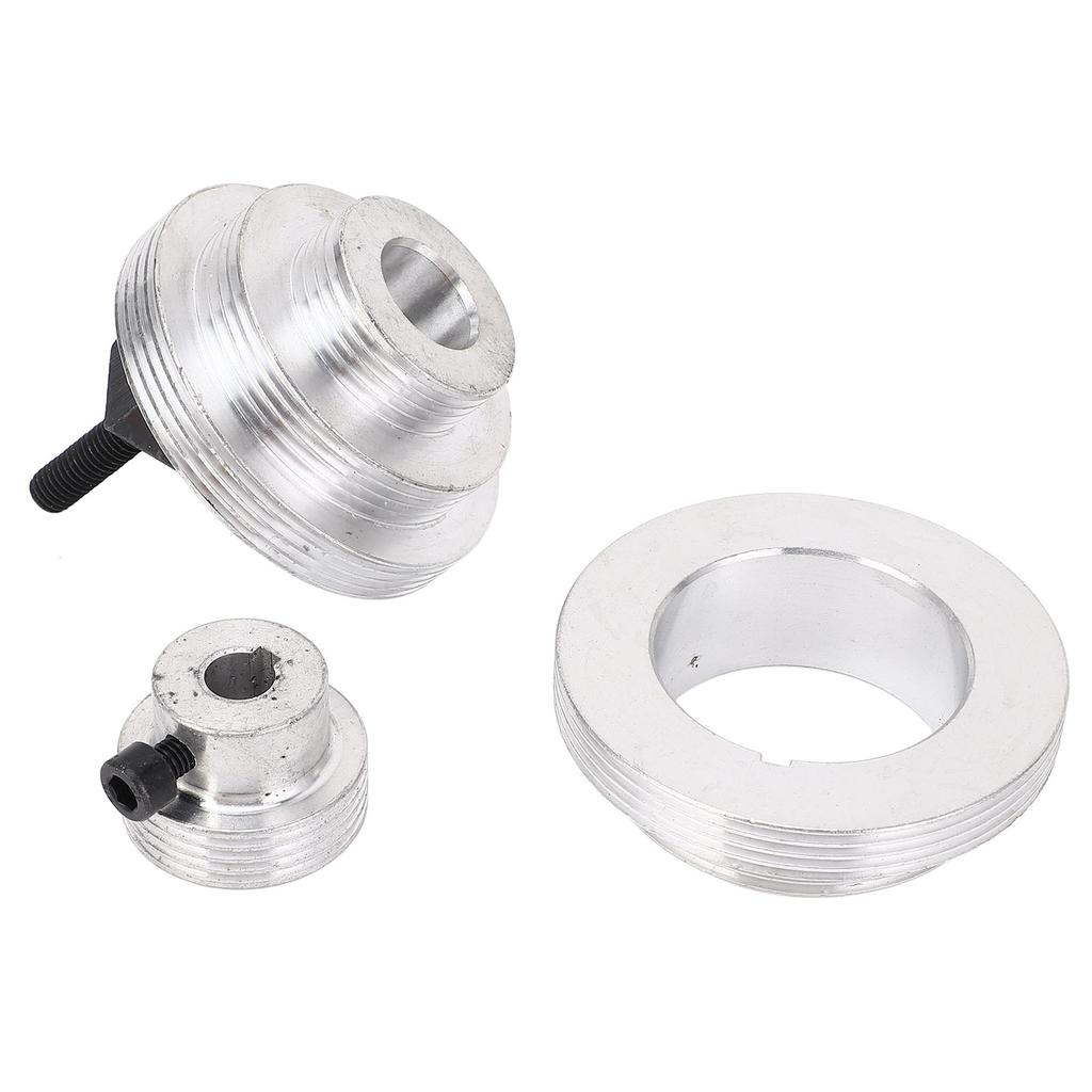 Belt Bearing Pulley Aluminium Alloy Mini Lathe Transition and Motor Belt Pulley for MX210 WM210
