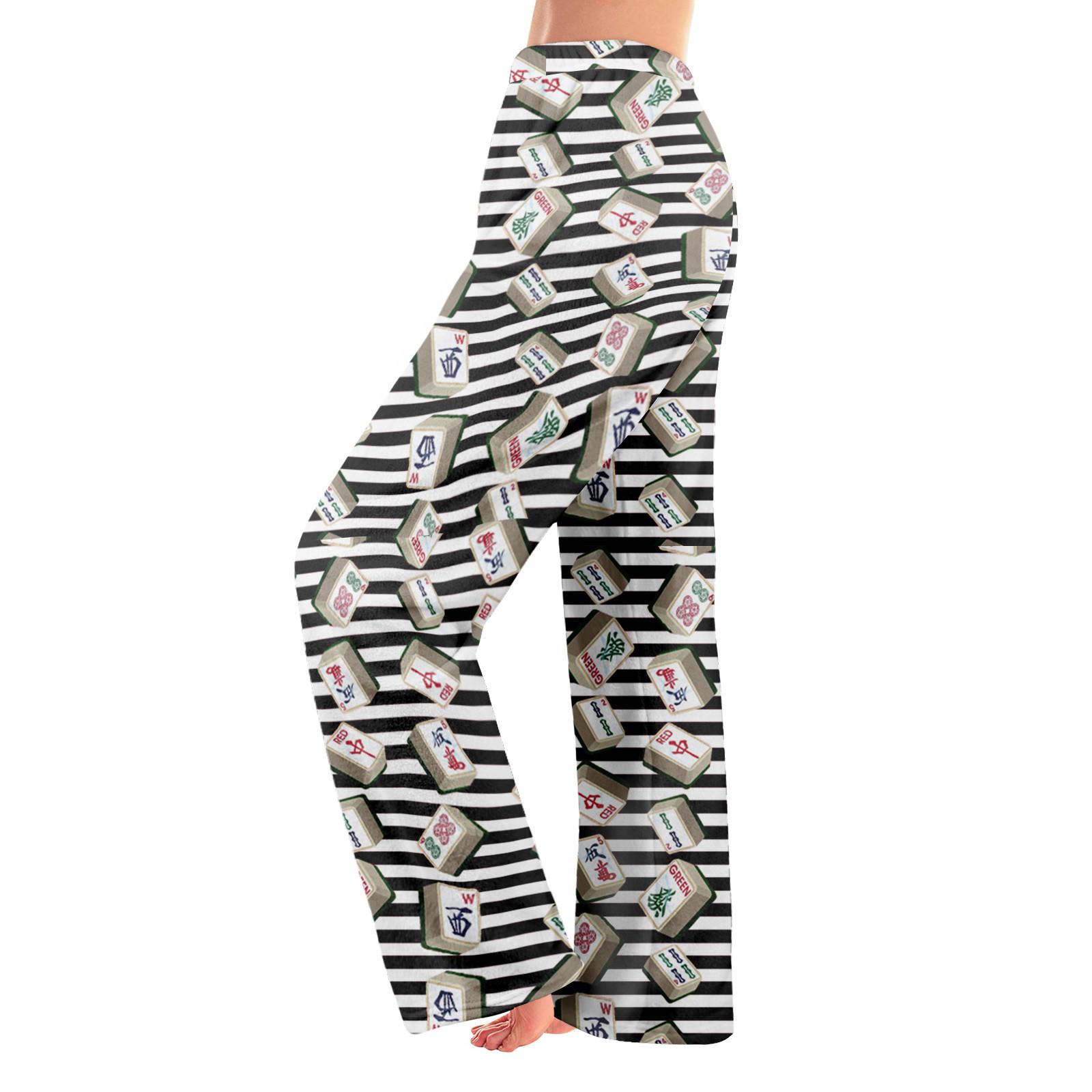 

Аніме Піжамні штани Одяг для сну Повсякденні штани на шнурку з еластичною талією Зручні прямі вільні штани для йоги XXXL