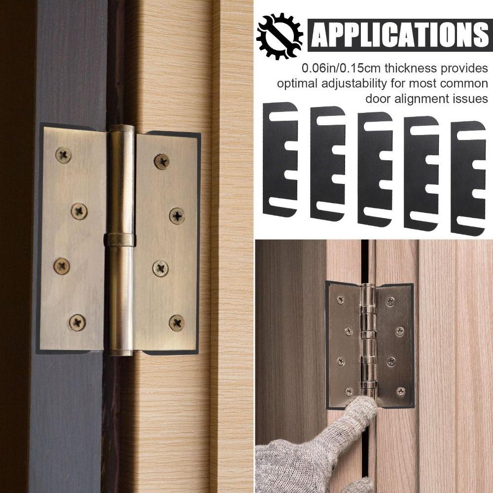 10 Stück Robustes Material Türscharnier Unterlegscheiben 4 Zoll Kunststoff Gelenkversteller Schranktüren