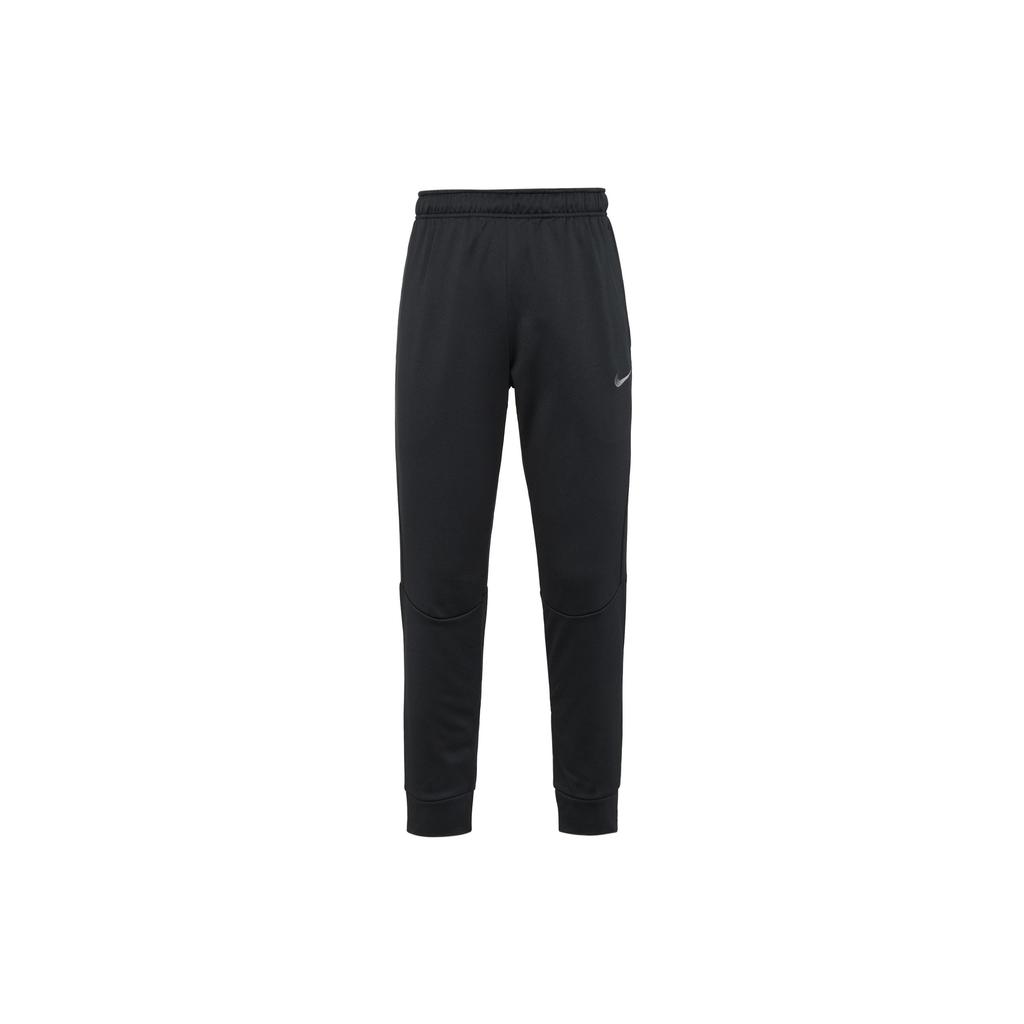 Nike Logo Fleece-Lined Straight-Leg Casual Sweatpants Men Bottoms Black AO2371-010