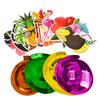 10pcs/set Hawaii Party Hanging Spiral Pendants Flamingo Pineapple Garland Ornament Summer Tropical Beach Birthday Decorations