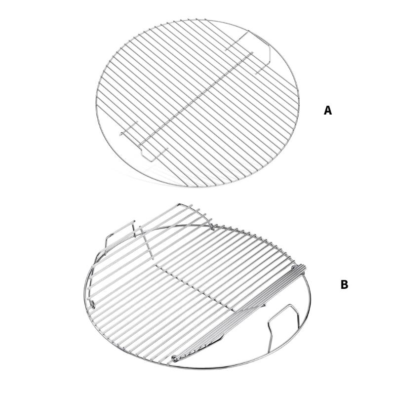 Grelha de Churrasco para Exterior Resistente Fácil de Limpar de Arame para Acampamento Tailgating Reuniões Familiares