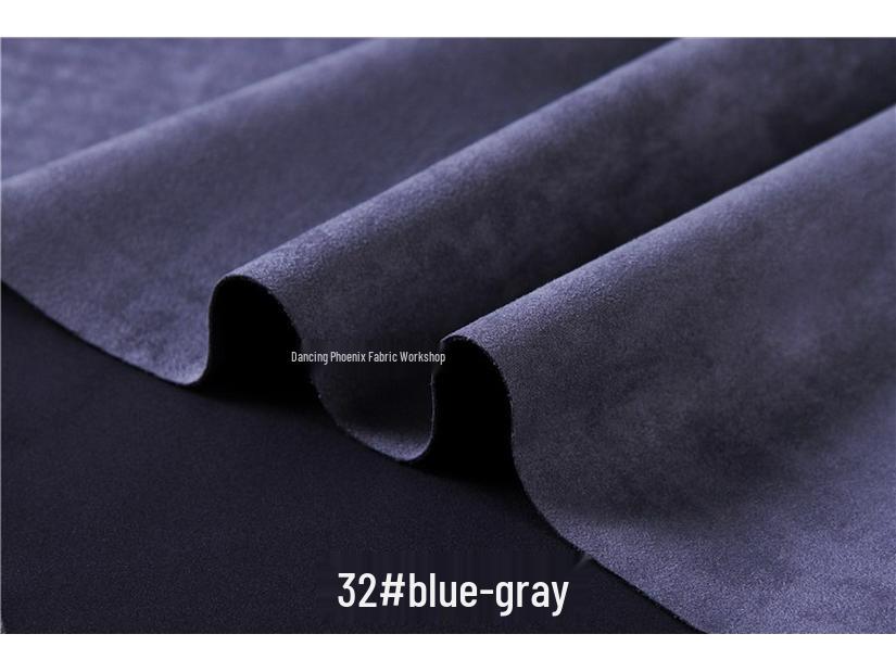 Luxury Snowflake Velvet Suede Air Layer Fabric - Thick, Stretchy, Soft, Delicate Knit