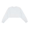 PIV’VEE [Fleece-Lined] Ee Logo Cropped Sweatshirt