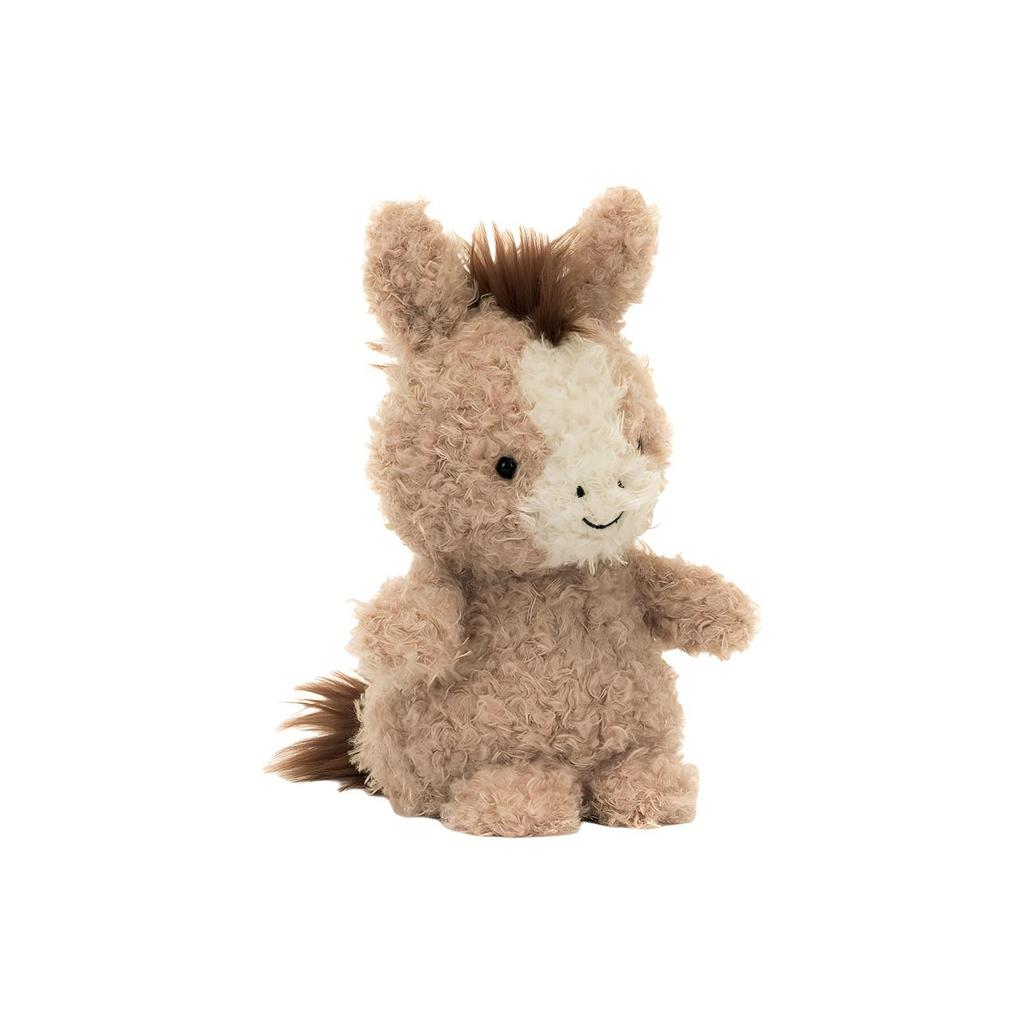 JELLYCAT Little Horse Cute Pony Doll Plush Doll Sitting 18cm Height