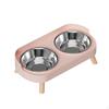 Cat Dog Water Food Bowl Easy To Feeding Dish Raised for Kitten Small Medium Dogs