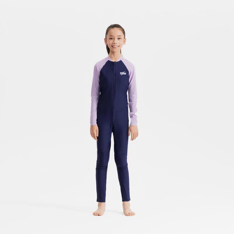 Decathlon Kids  Long Sleeve One-Piece Sun Protection Swimsuit 155 / 12-13 Years