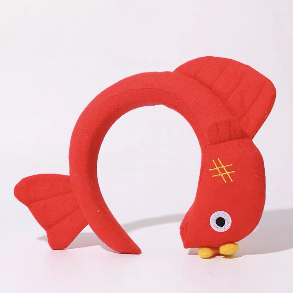 Anime Super Cute Crab Headband New Dinosaur Design Hairband Hair Clip Accessory for Women and Men Funny Cartoon Style