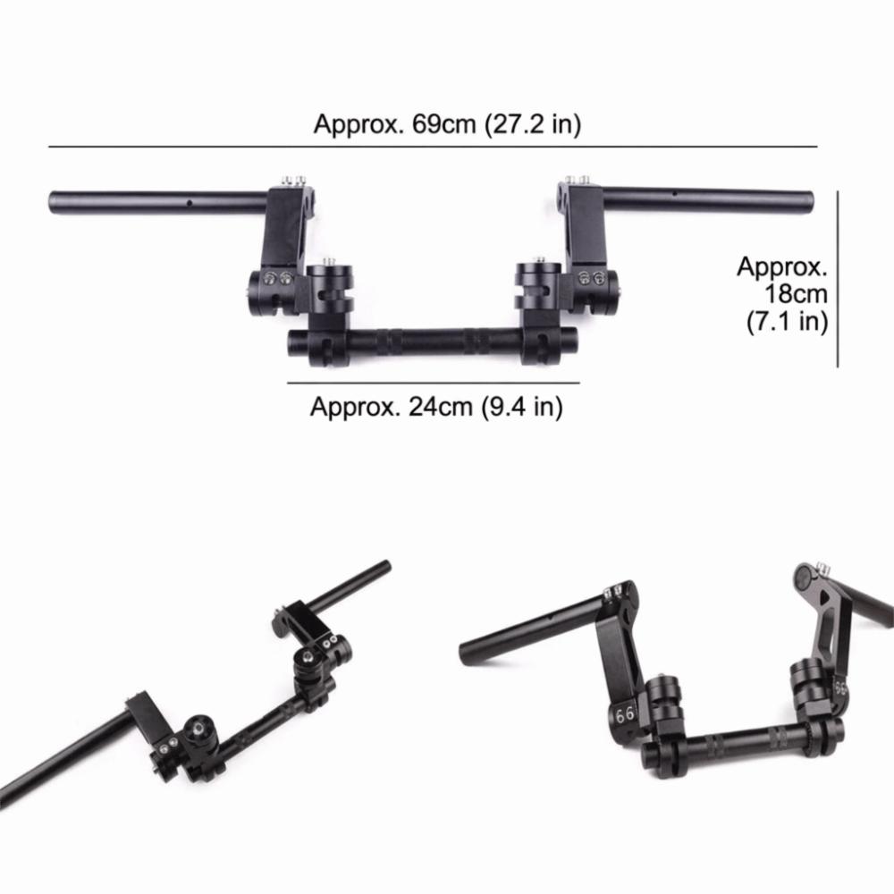 Multi-Angle Swivel Adjustable Handlebar Assembly For Motorcycle Customization