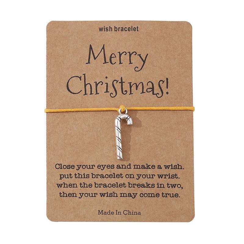 Festliches Weihnachts-Handseil-Schmuck - Bestseller Trendiges Handgelenk-Accessoire