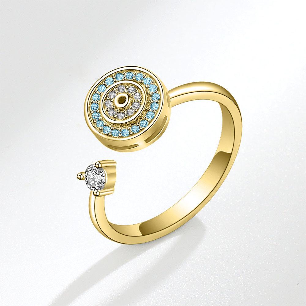 Tancise Classic 925 Sterling Silver  Zircon Ring Ladies Jewelry Wedding Promise Party Gift