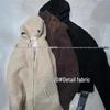 Xiao Wang's 90020 Korean Style Plus Size Winter Lamb Wool Hooded Coat