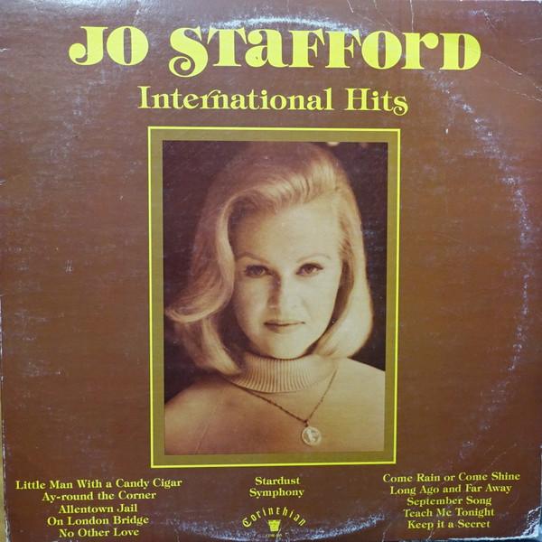 Виниловая пластинка JO STAFFORD International Hits COR115 CORINTHIAN US Jazz Б/у