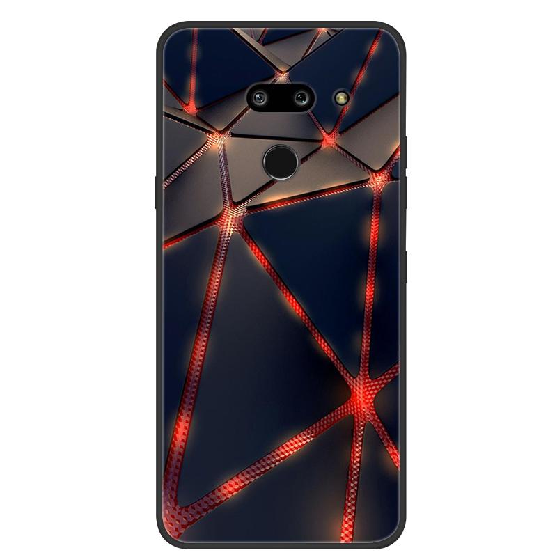 Para LG G8 ThinQ Funda Suave Silicona TPU Funda para Teléfono para LG G8 ThinQ Cubierta Trasera G8thinQ G 8 Protectora Bumper Fundas Shells