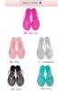 Clear Jelly Thong Sandals - Flat Sole, Transparent Beach Flip-Flops