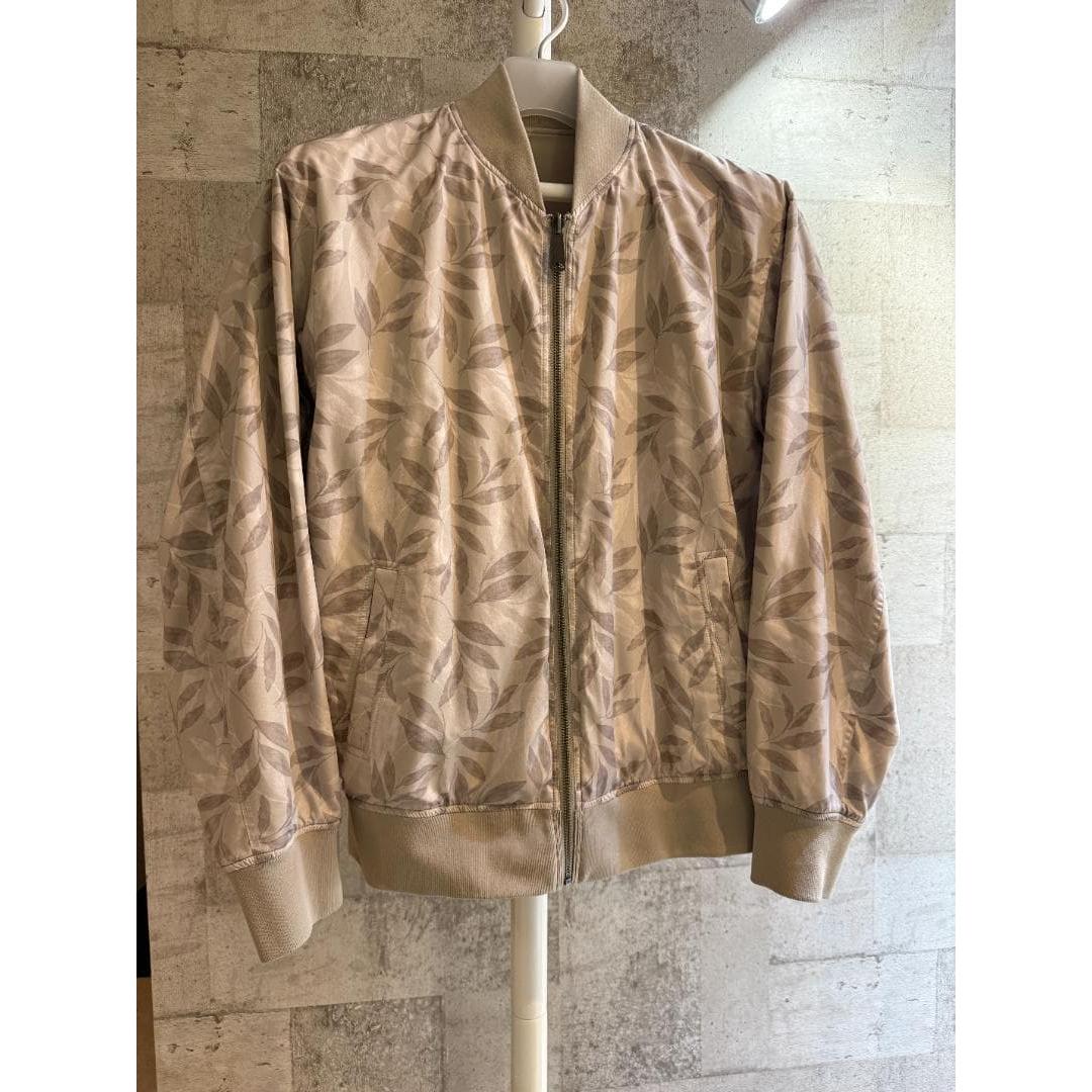 PLST Reversible Jumper Beige, Allover Pattern