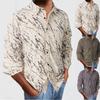 2025 Spring and Autumn Men's Textured Autumn and Winter Casual Shirts