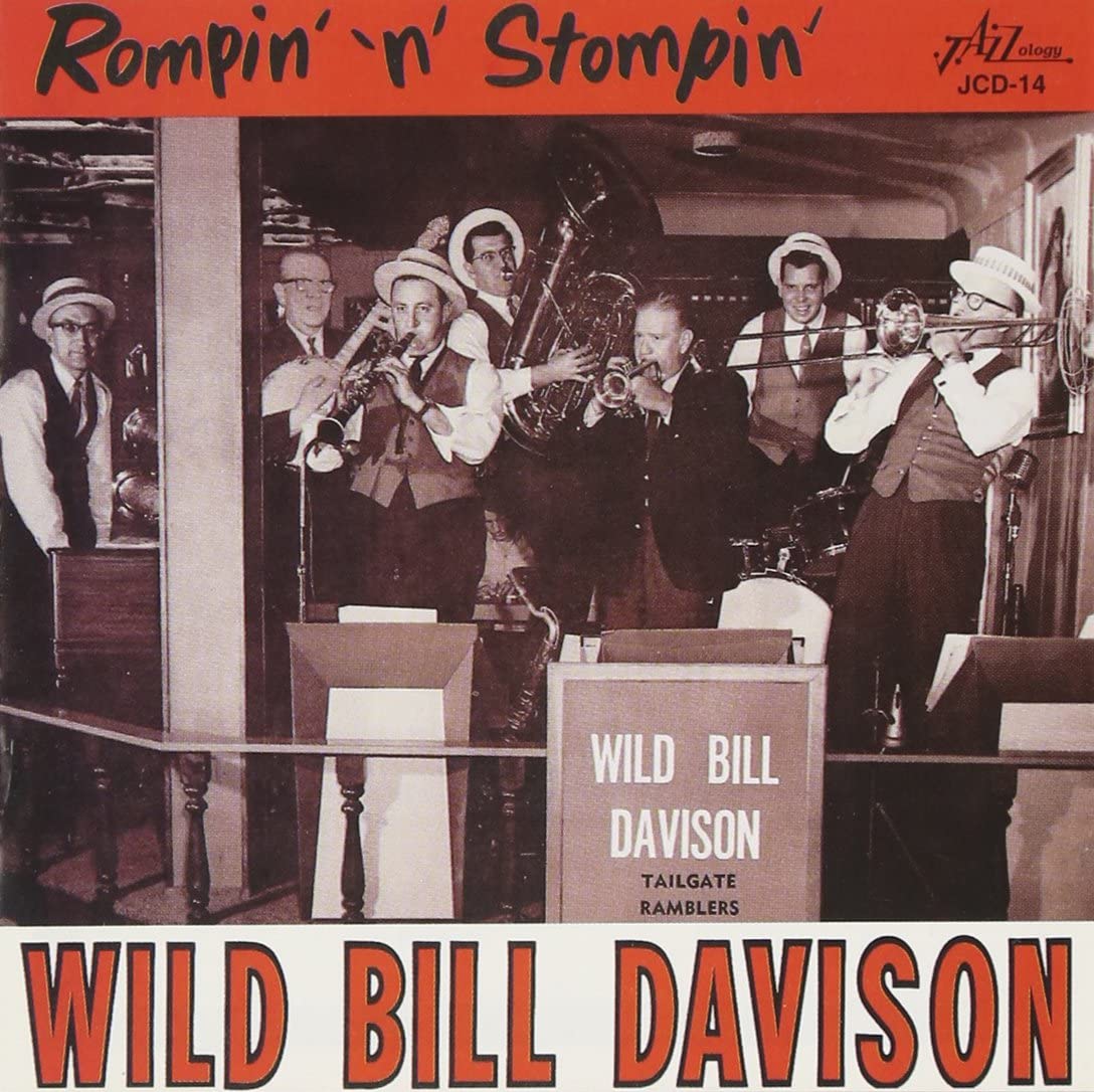 

CD WILD BILL DAVISON - Rompin & Stompin JCD14 Jazzology 1995 US Jazz Used