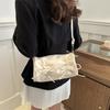 Chic Pu Leather Shoulder And Crossbody Bag With Bowknot For Women In Trendy Spring 2024 Design